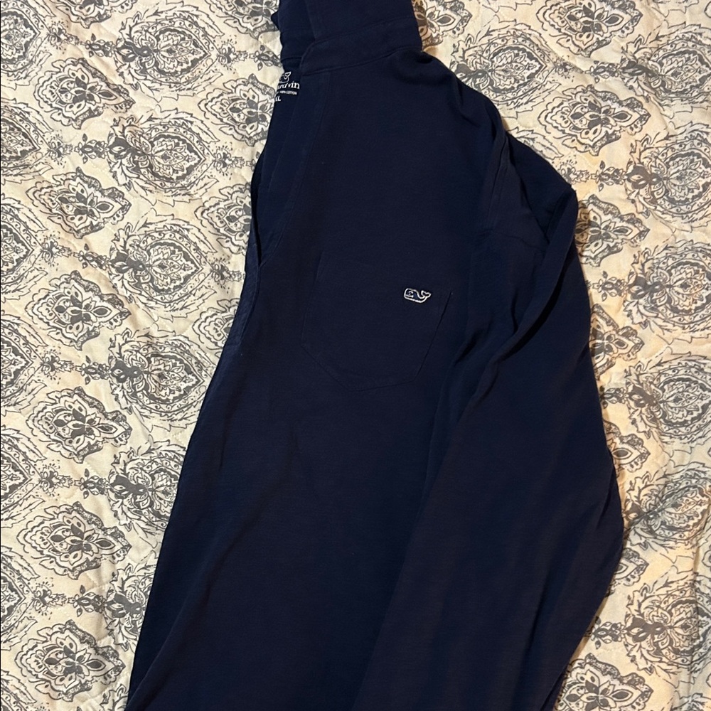 Vineyard Vines Dark Blue Long Sleeve Tee